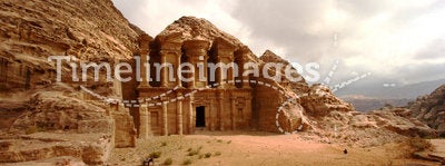 Monastery at Petra in Jordan