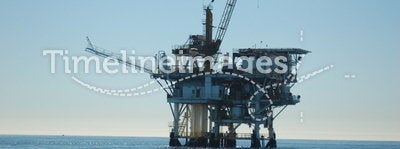 Oil Rig in the Pacific