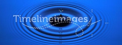 Water Drop Ripple Background