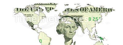 World Dollar map