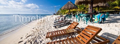 Beach in Cozumel, Mexico