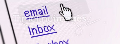 Email screen