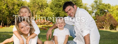 Family at the park