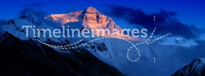 Sunset at Mt.Everest
