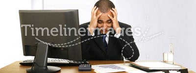 Employee Stress In His Office
