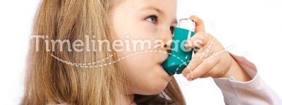 Astmatic girl