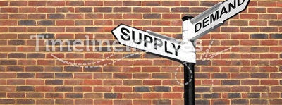 Supply and Demand signpost