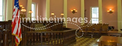 Law courtroom