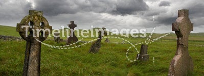 Ancient Celtic gravesite