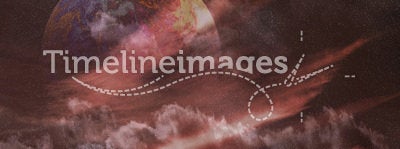 Planet space nebula