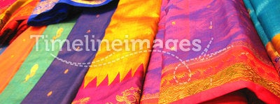 Colorful Indian Sarees