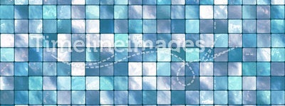 Vector Tile Mosaic Background