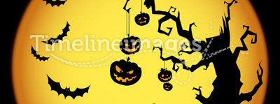 Halloween scene