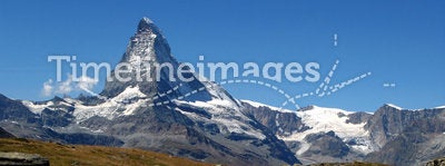 Matterhorn reflecting in Stellisee 06, Switzerland