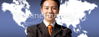 Asian business man