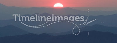Setting Sun from Clingman's Dome