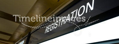 Registration Booth Sign
