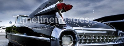 Tail Lamp Of A Classic Car