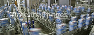 Production line in factory
