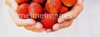 Handful of Strawberries