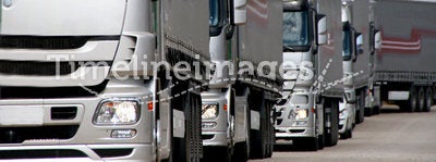 Silver trucks