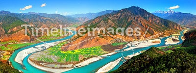 Yangtze River landscape