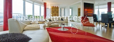 Luxury penthouse living room