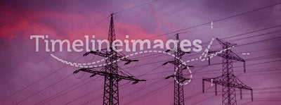 High Voltage Power Lines