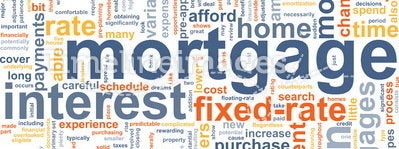 Mortgage word cloud